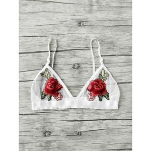 5/$25 - Rose bralette